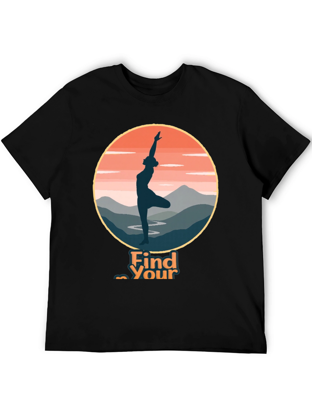 Yoga Find Your Flow Graphic Tee