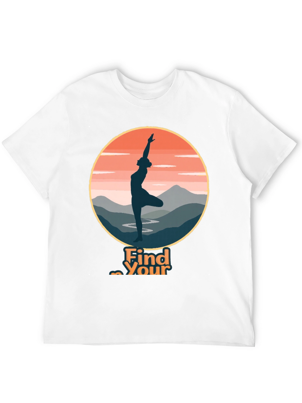 Yoga Find Your Flow Graphic Tee