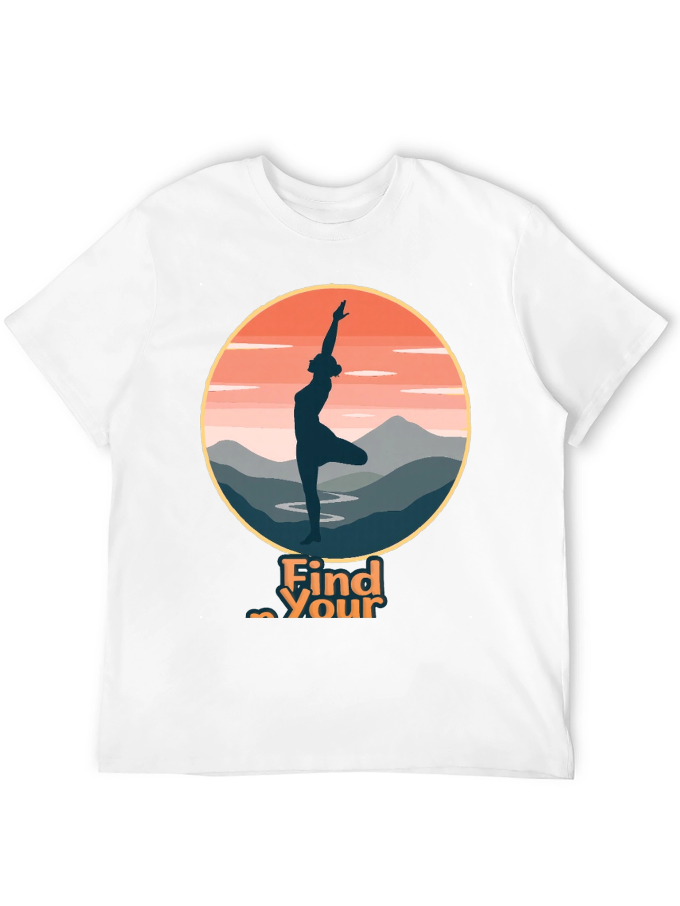 Yoga Find Your Flow Graphic Tee