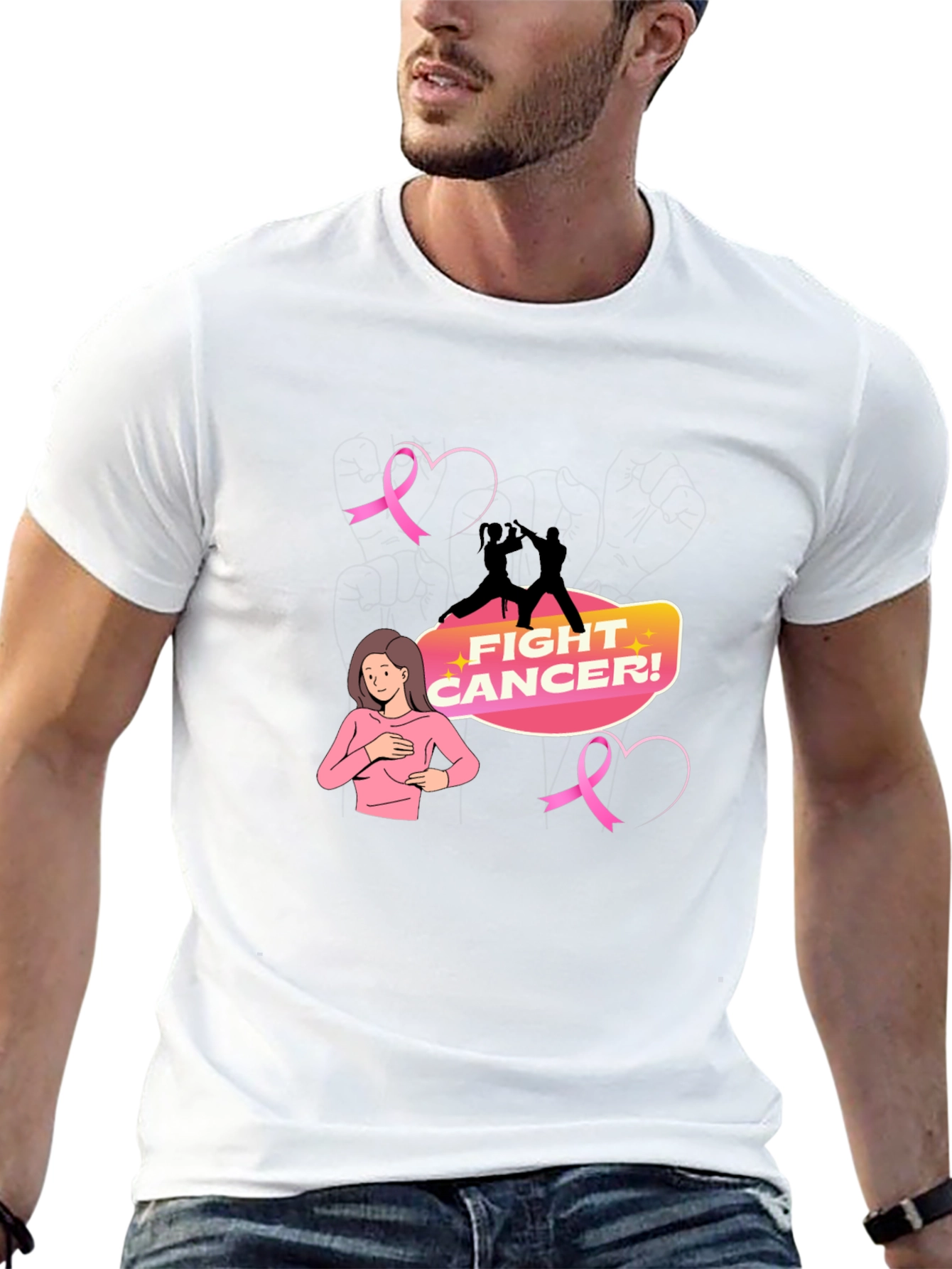 Fight Cancer Awareness Tee