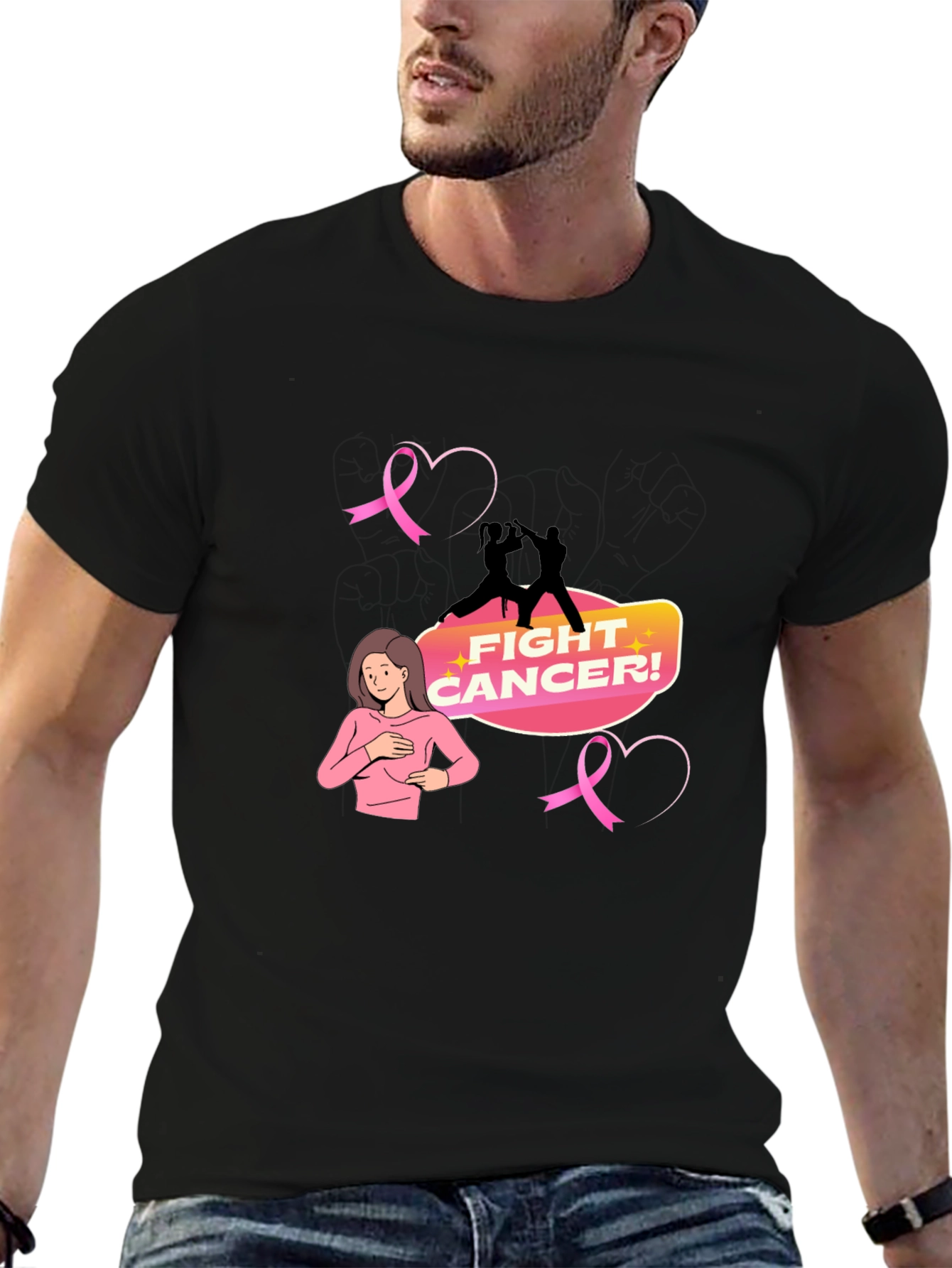 Fight Cancer Awareness Tee