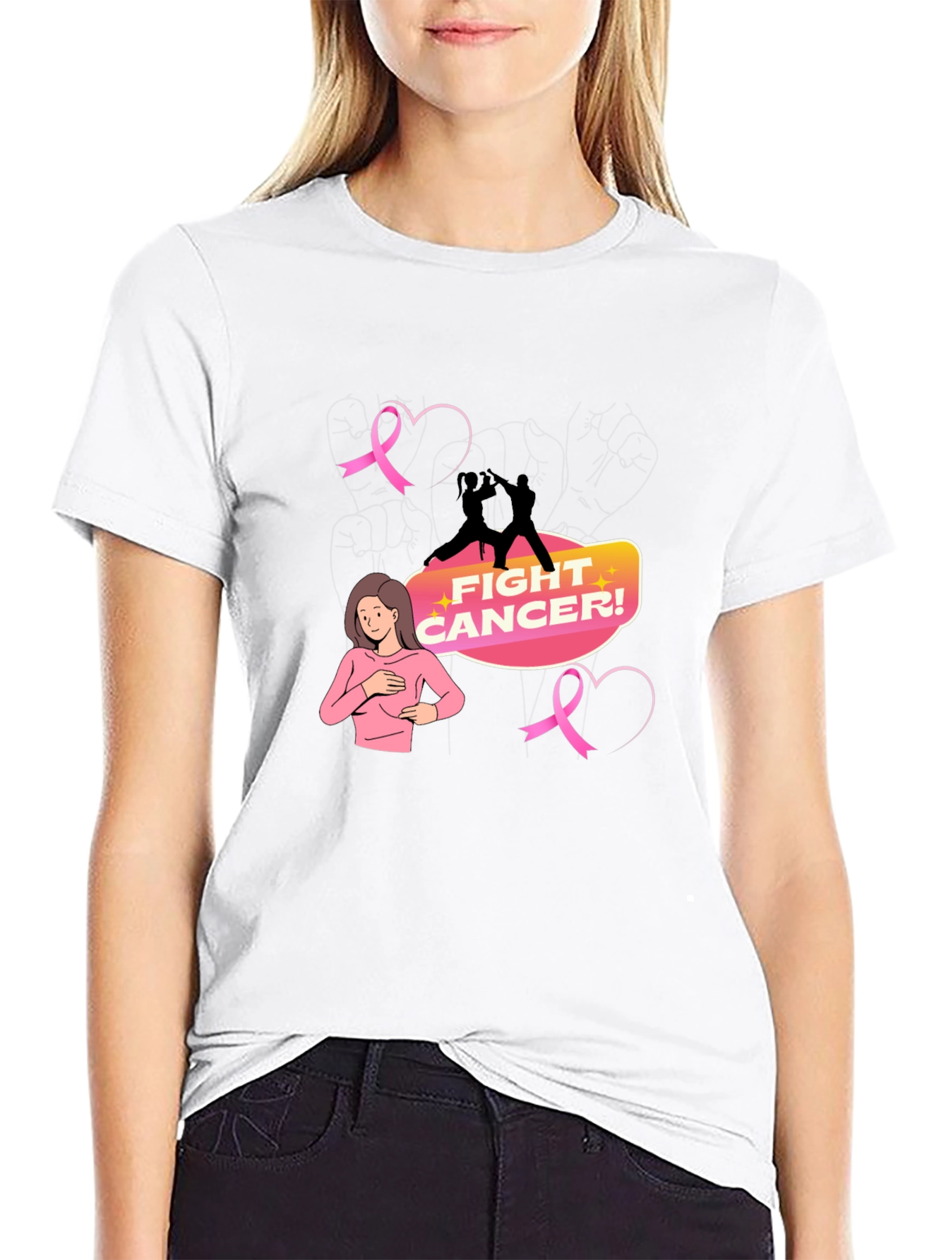 Fight Cancer Awareness Tee