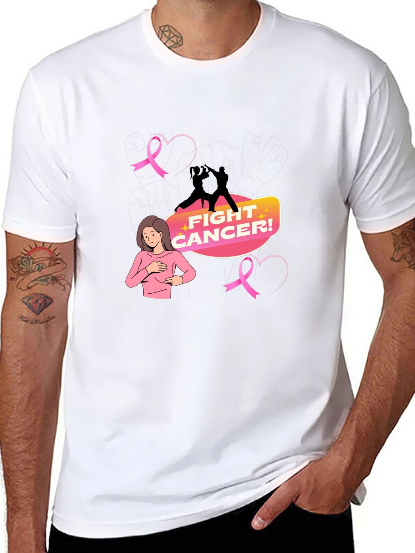 Fight Cancer Awareness Tee