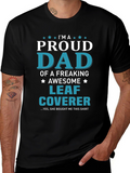 Proud Dad Leaf Coverer T-Shirt