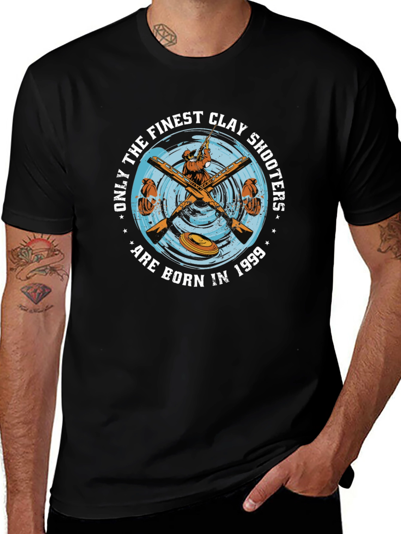 Finest Clay Shooters Born In 1999 T-Shirt