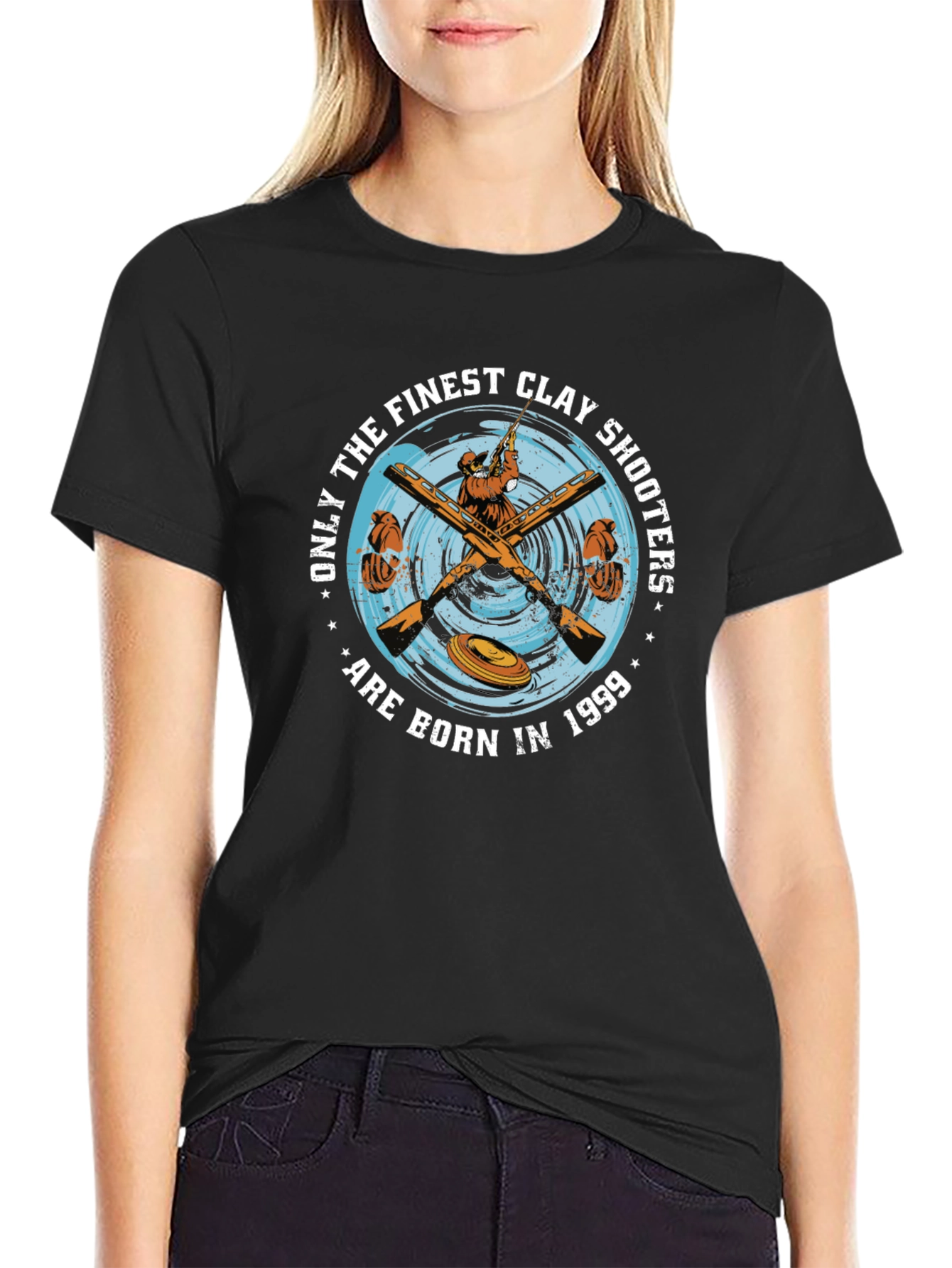 Finest Clay Shooters Born In 1999 T-Shirt