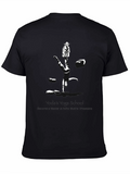 Yoda Reflection Graphic Black T-Shirt