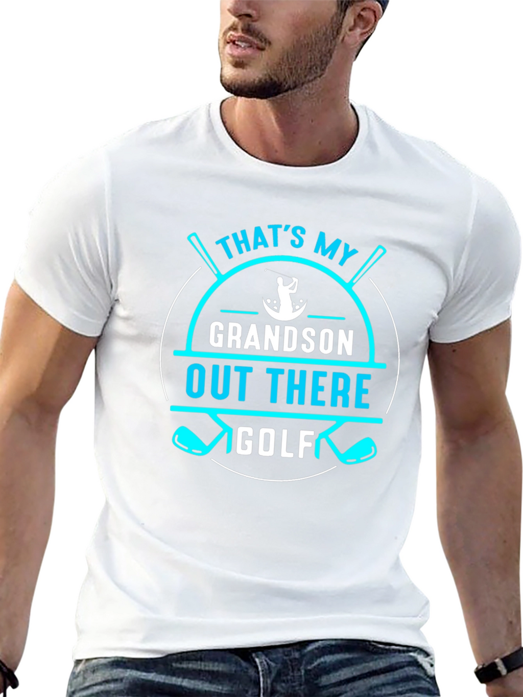 Thats My Grandson Golf T-Shirt