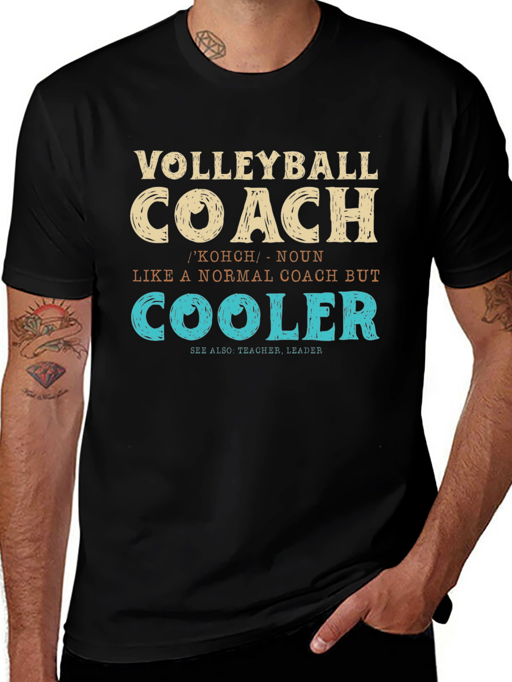 Volleyball Coach Definition T-Shirt