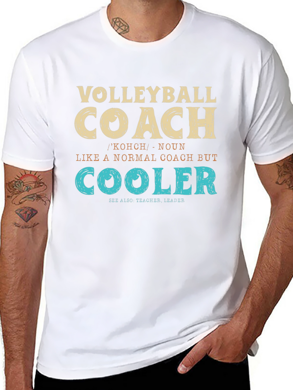 Volleyball Coach Definition T-Shirt