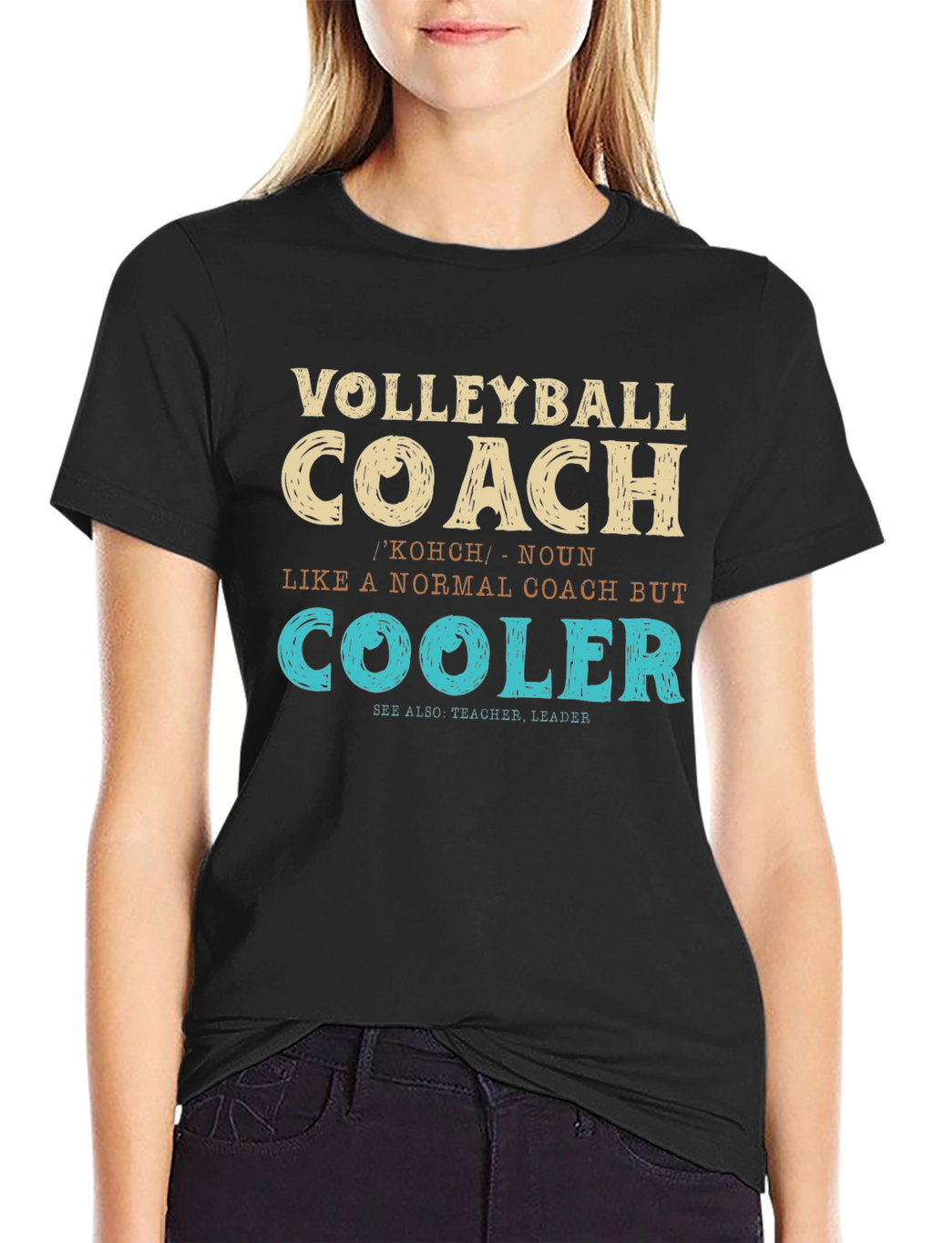 Volleyball Coach Definition T-Shirt