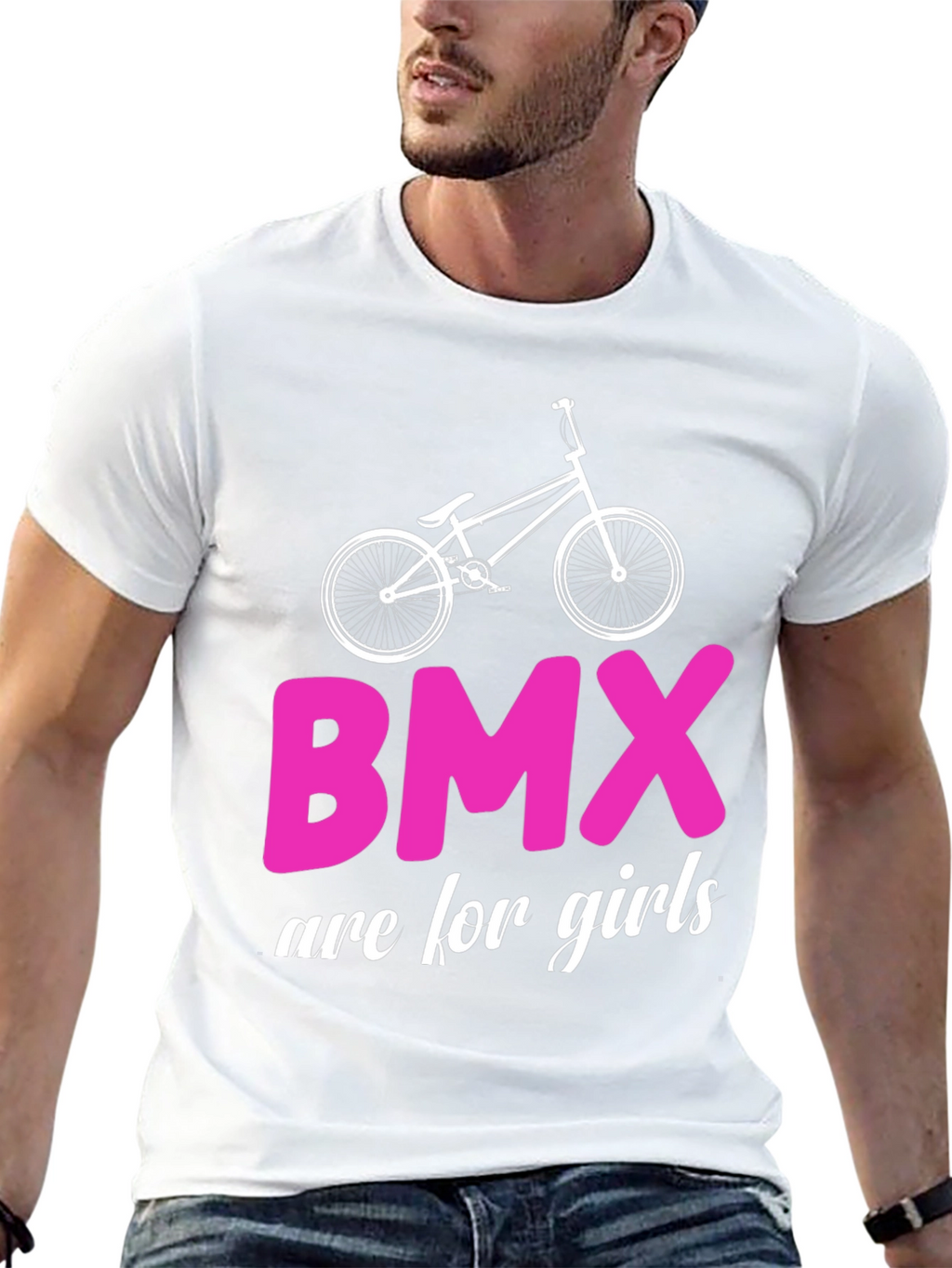 BMX Are for Girls Graphic Tee