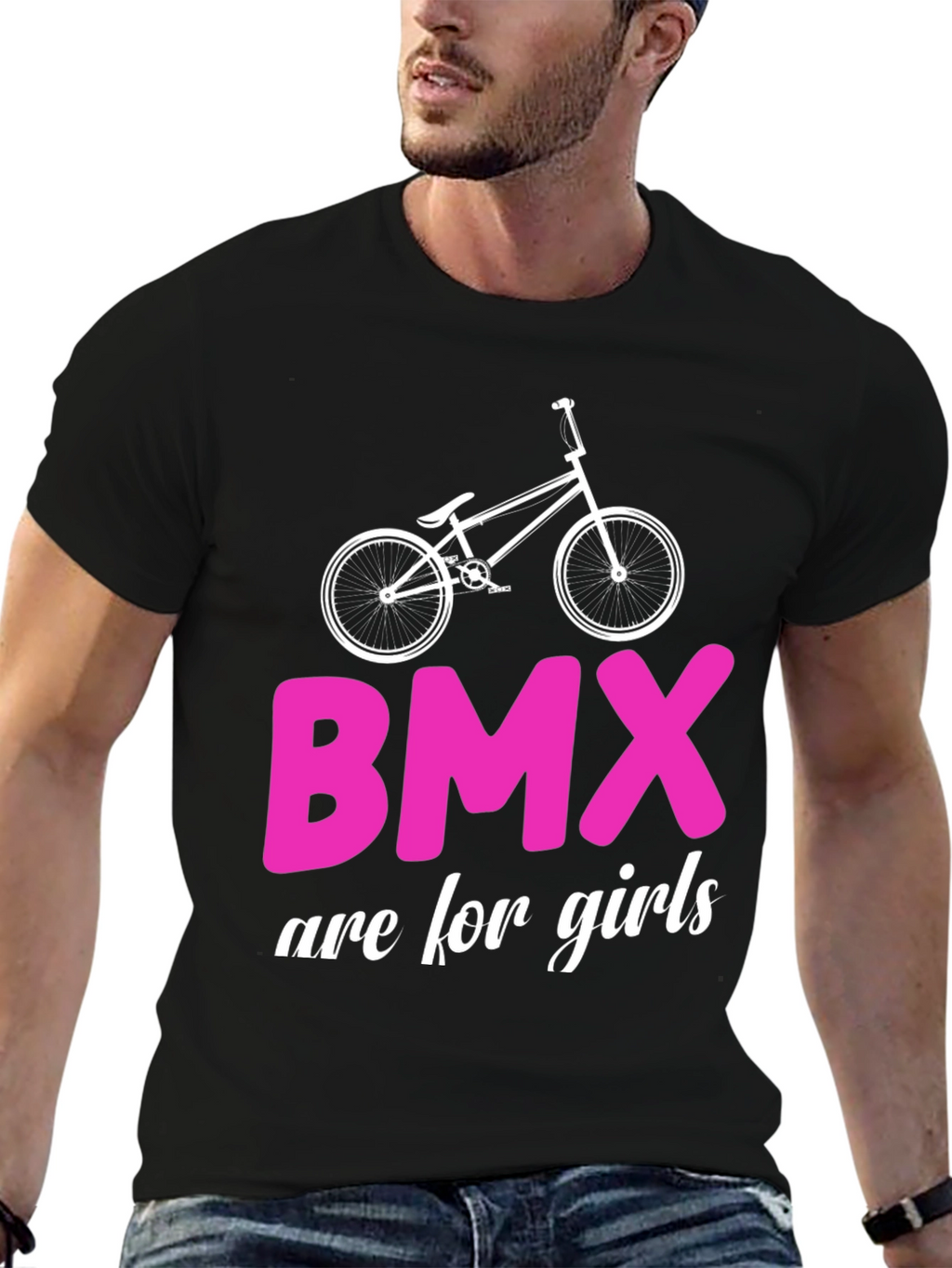 BMX Are for Girls Graphic Tee
