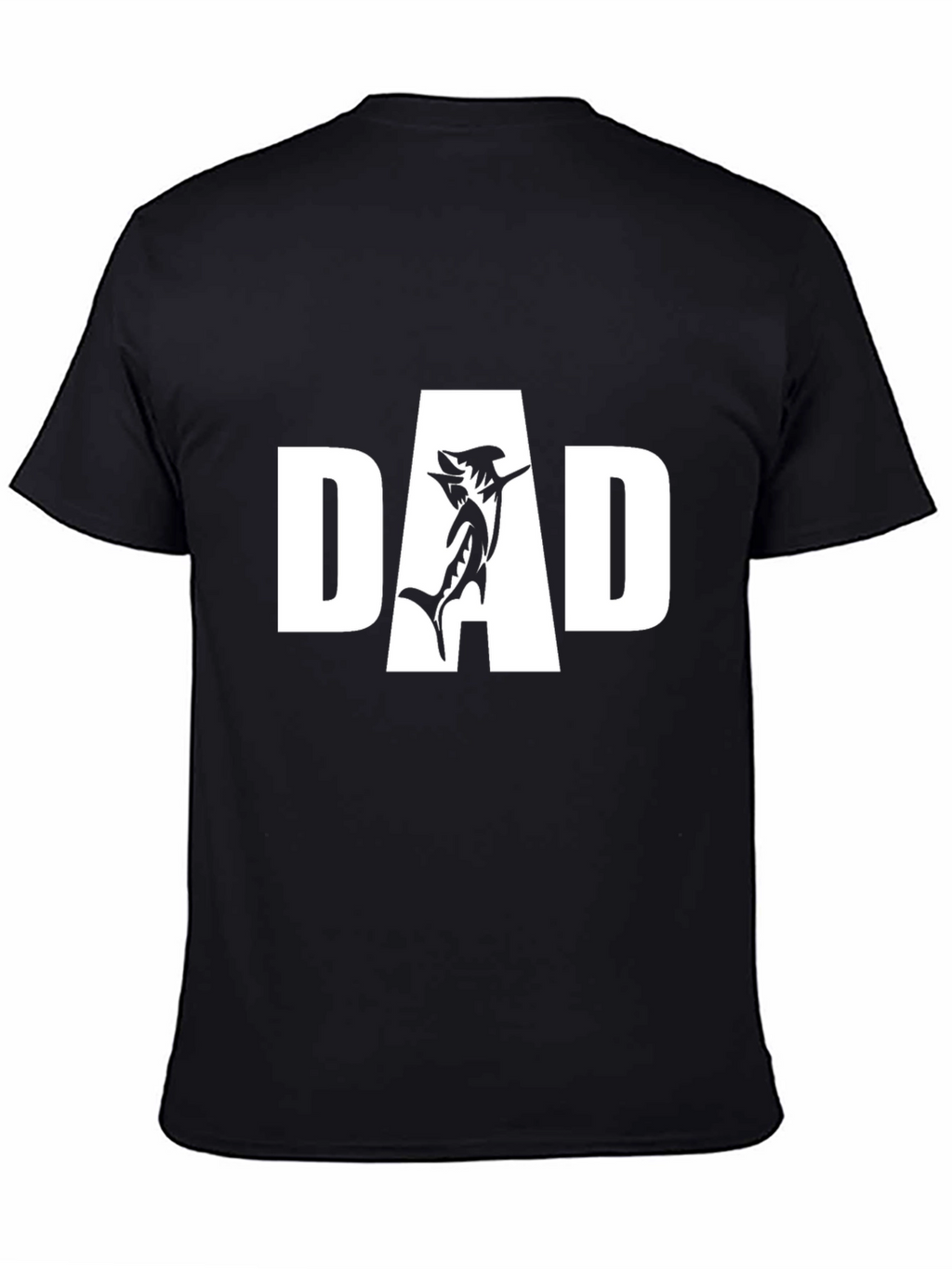 DAD Shark Graphic T-Shirt