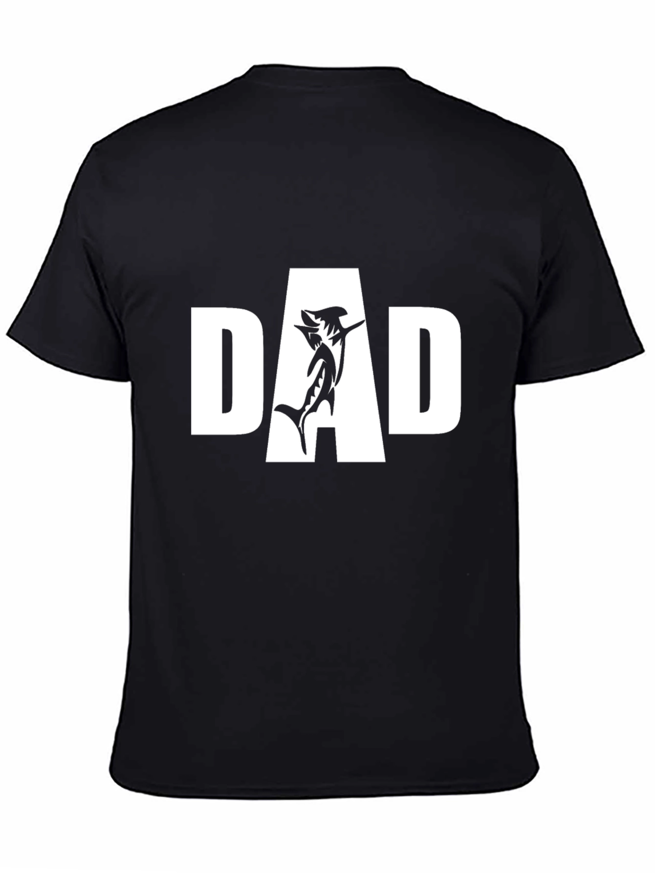 DAD Shark Graphic T-Shirt