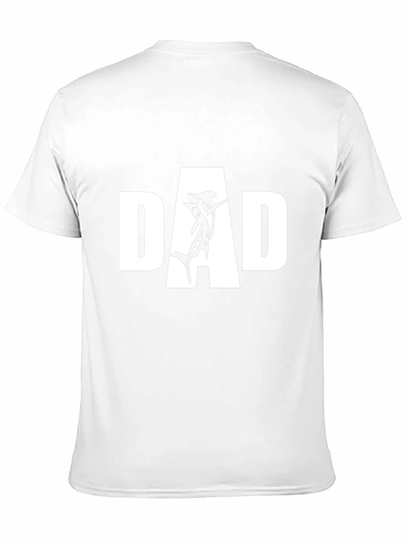 DAD Shark Graphic T-Shirt