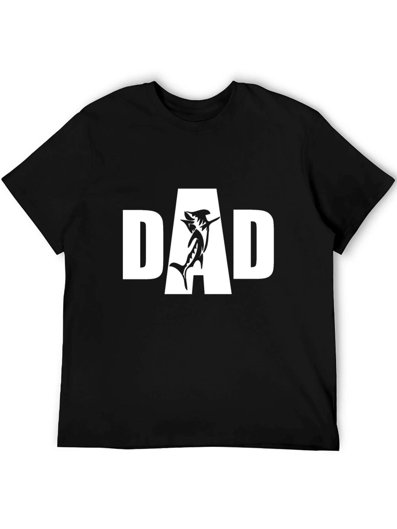 DAD Shark Graphic T-Shirt
