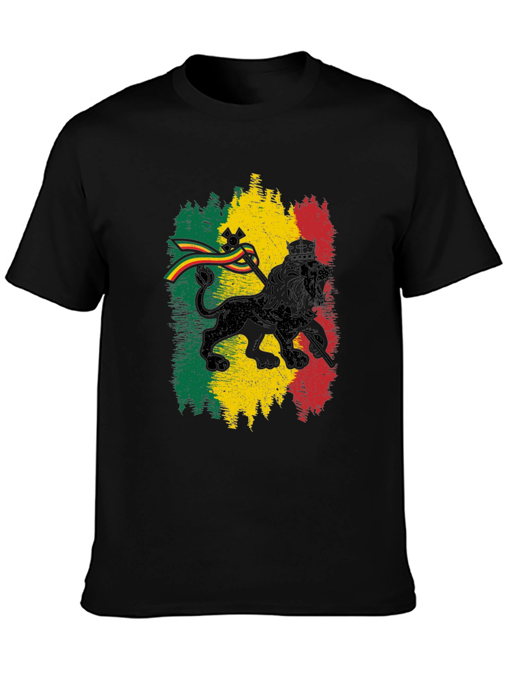 Rasta Lion T-Shirt - Reggae Inspired Tee