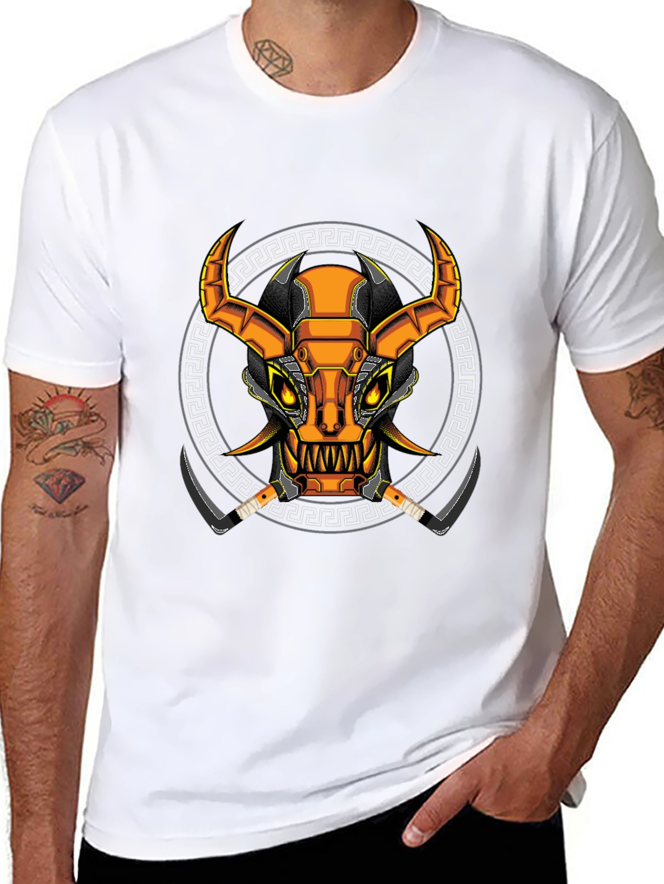 Cyberpunk Bull T-Shirt - Urban Graphic Tee