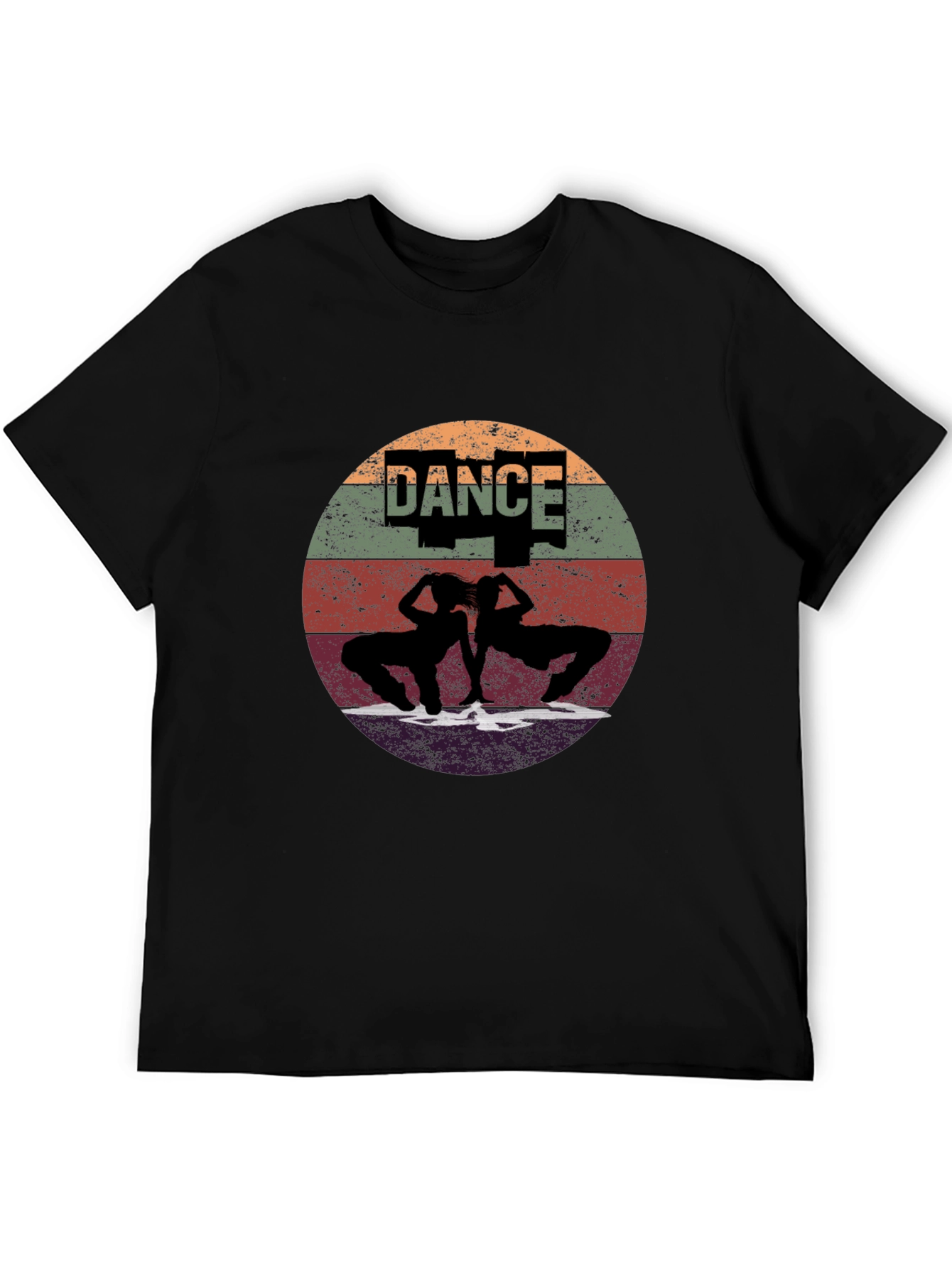 Retro Dance Silhouette Graphic Tee
