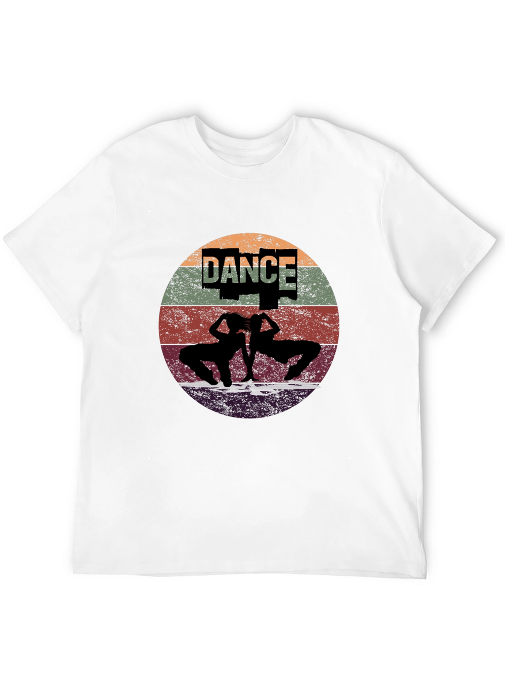Retro Dance Silhouette Graphic Tee