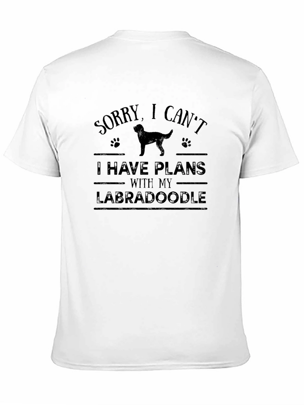 Labradoodle Plans Graphic T-Shirt