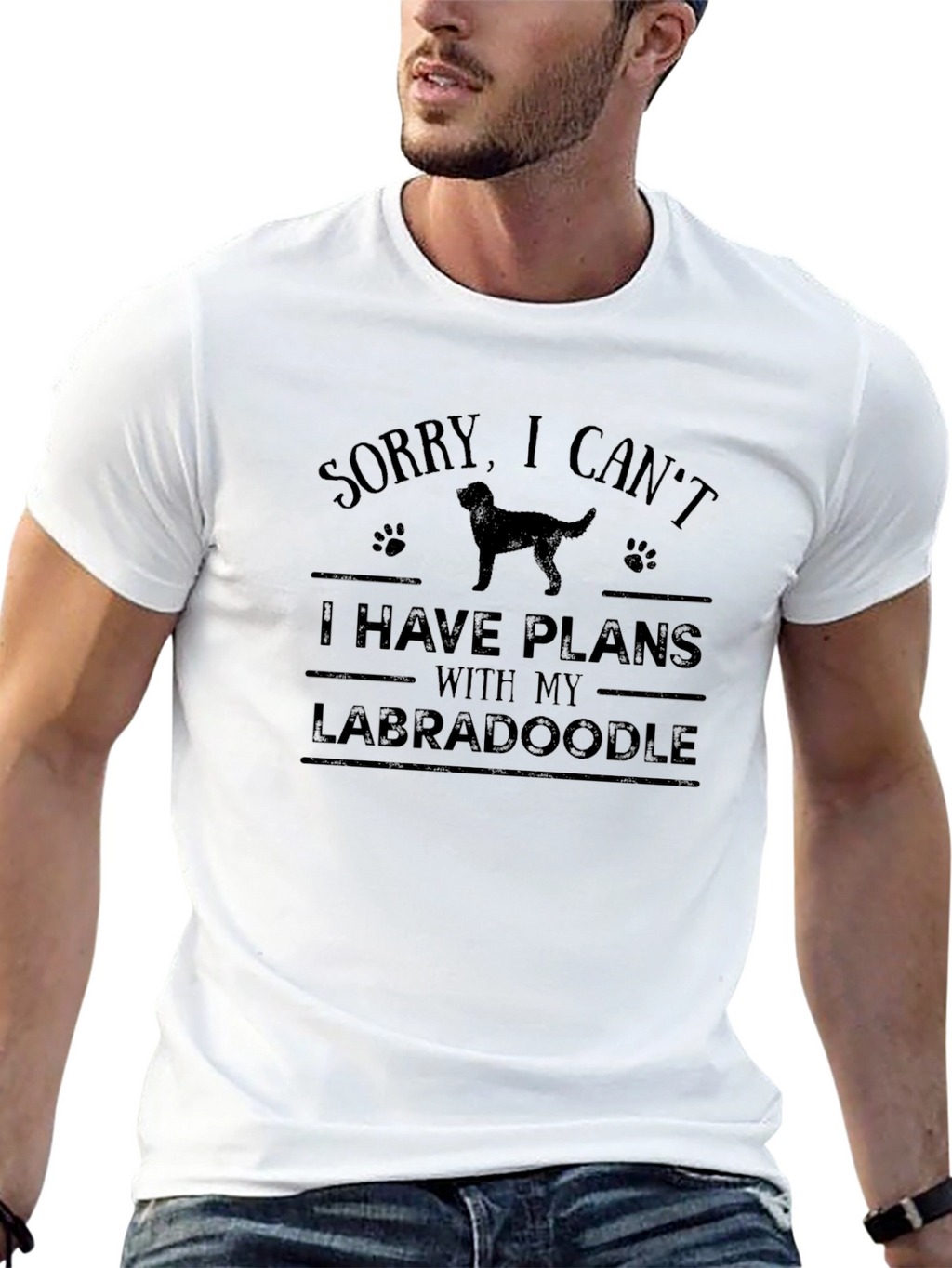 Labradoodle Plans Graphic T-Shirt