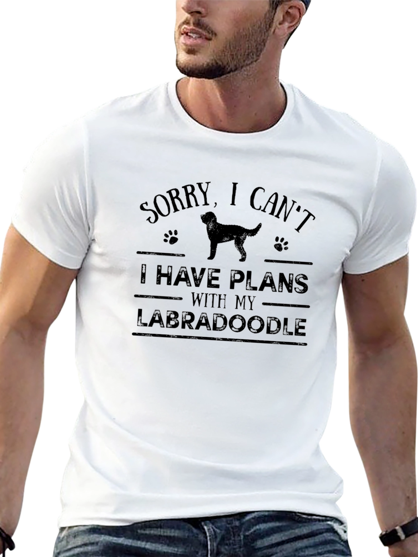 Labradoodle Plans Graphic T-Shirt