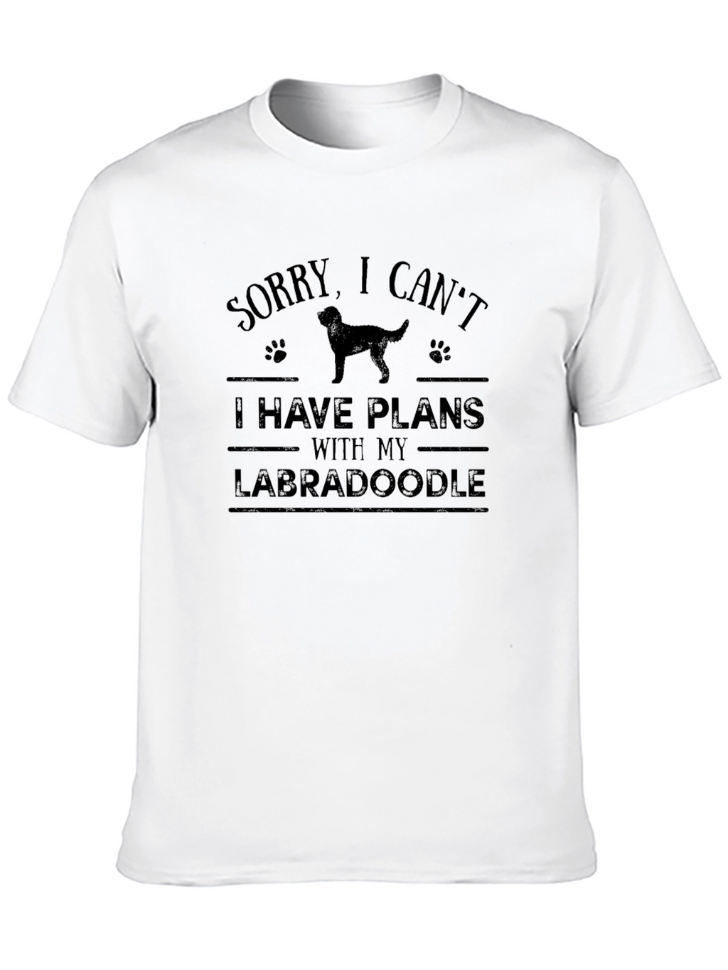 Labradoodle Plans Graphic T-Shirt