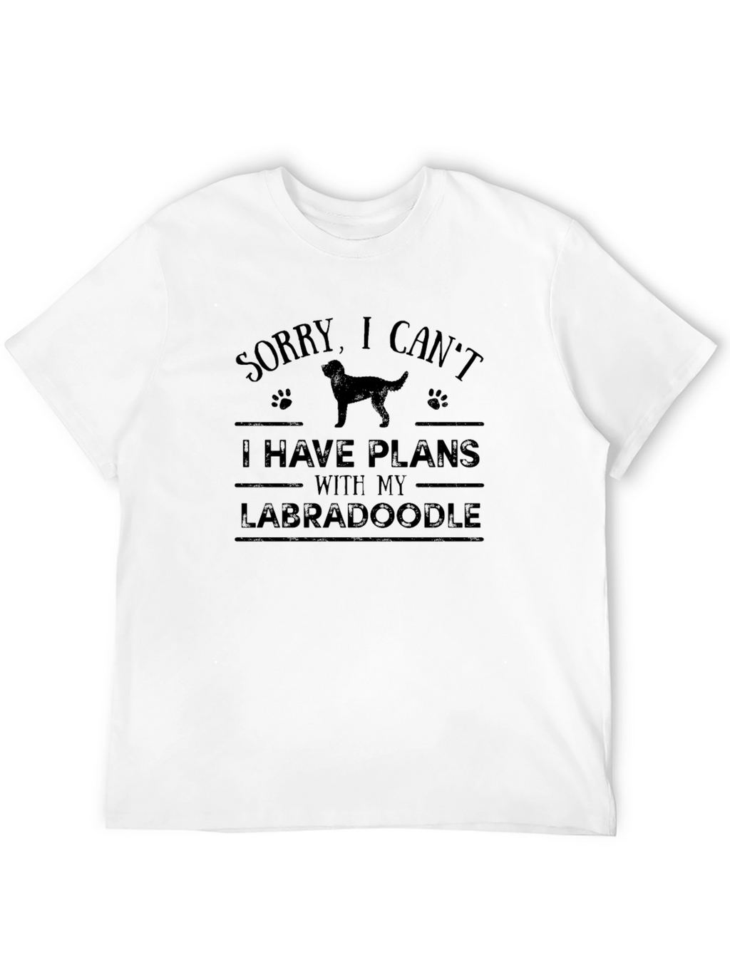 Labradoodle Plans Graphic T-Shirt