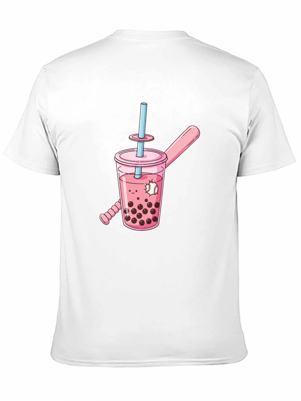 Bubble Tea Baseball Graphic Tee