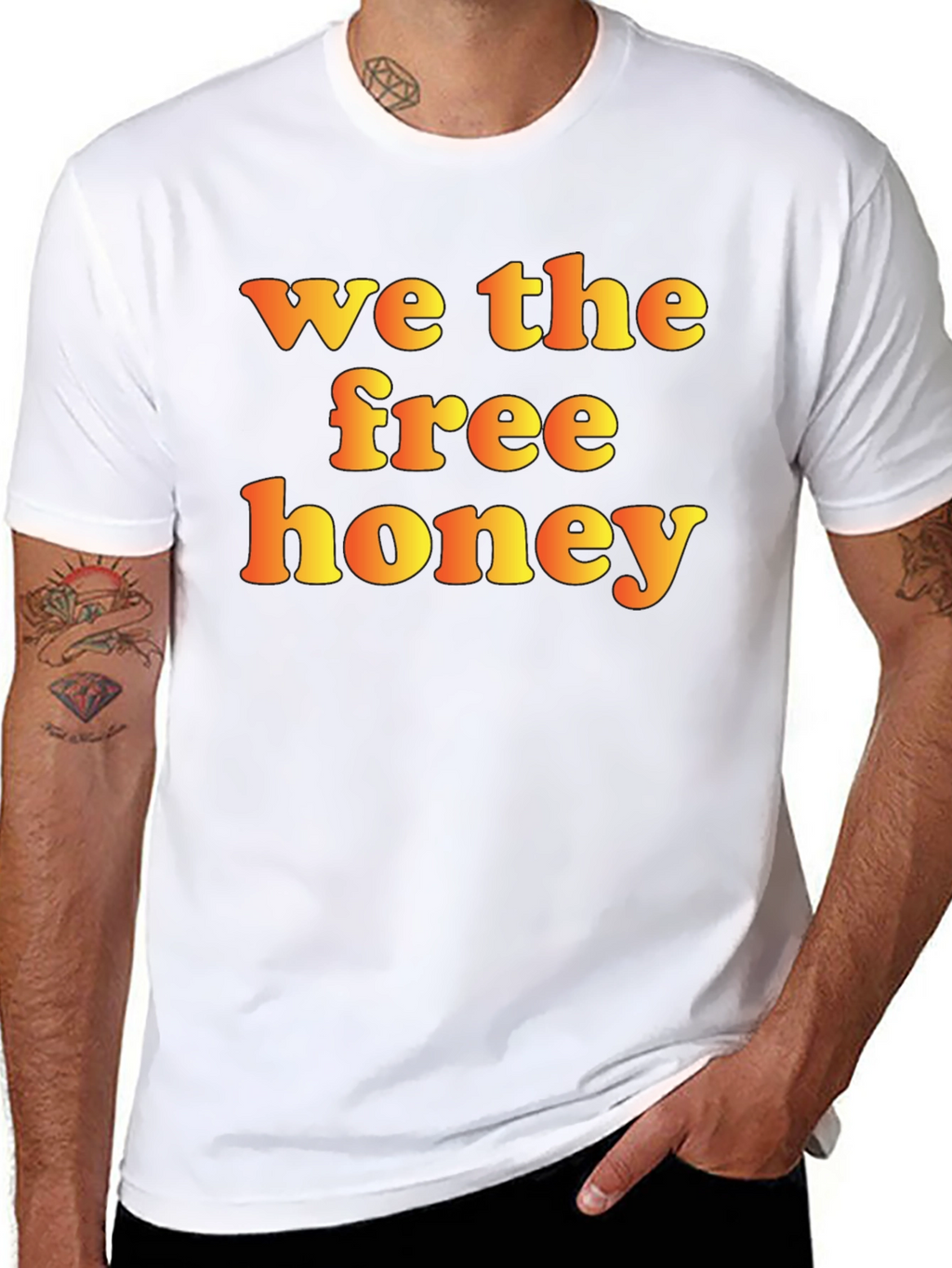 We The Free Honey Graphic Tee - Black