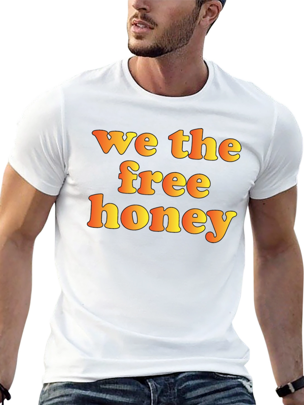 We The Free Honey Graphic Tee - Black
