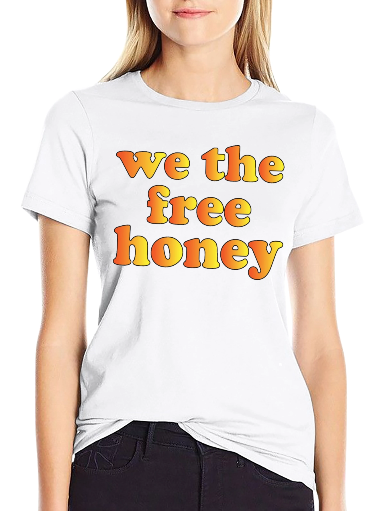 We The Free Honey Graphic Tee - Black