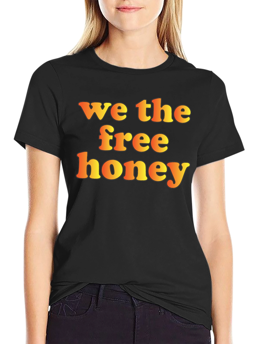 We The Free Honey Graphic Tee - Black
