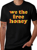 We The Free Honey Graphic Tee - Black