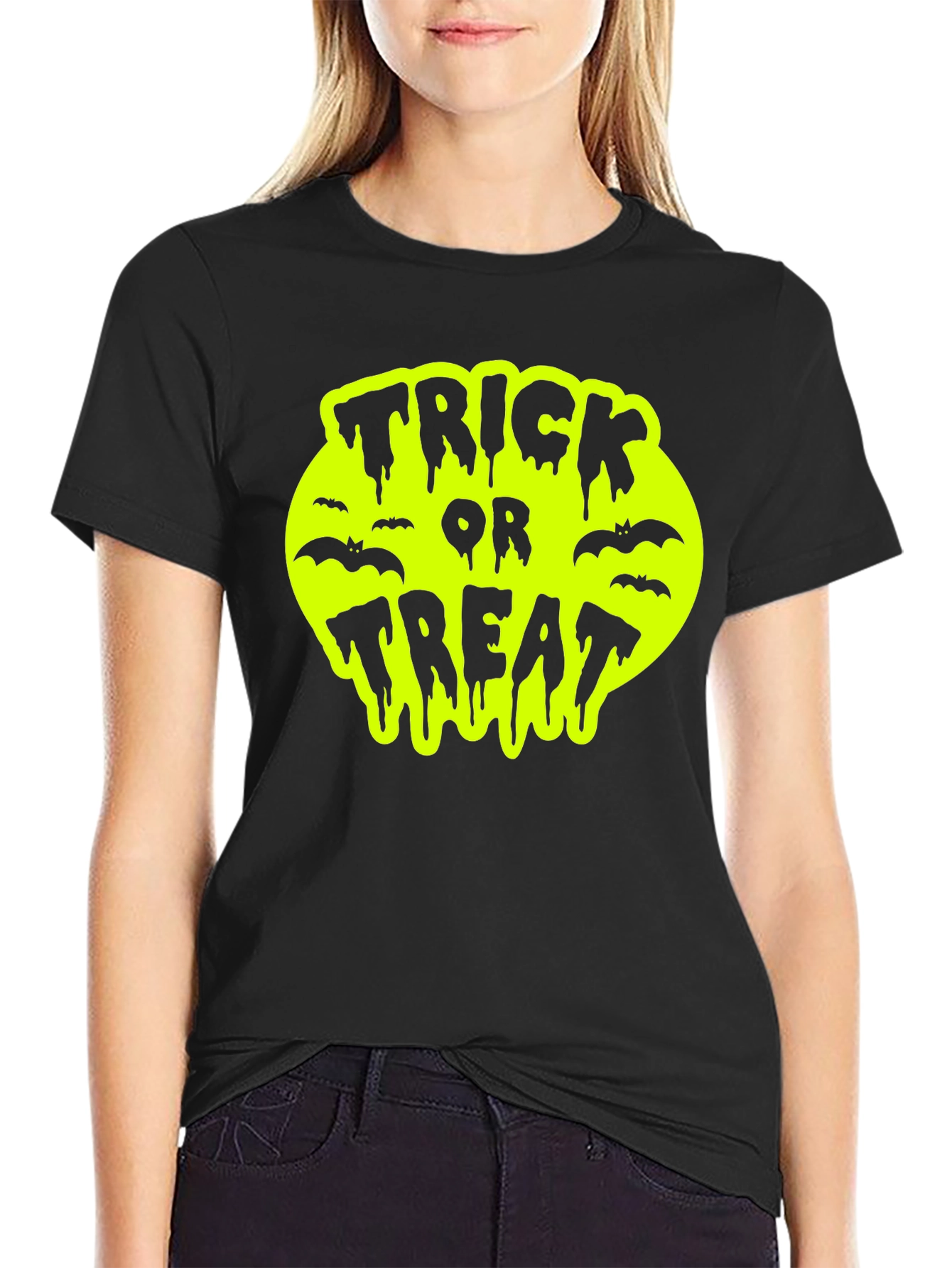 Halloween Trick or Treat Graphic Tee