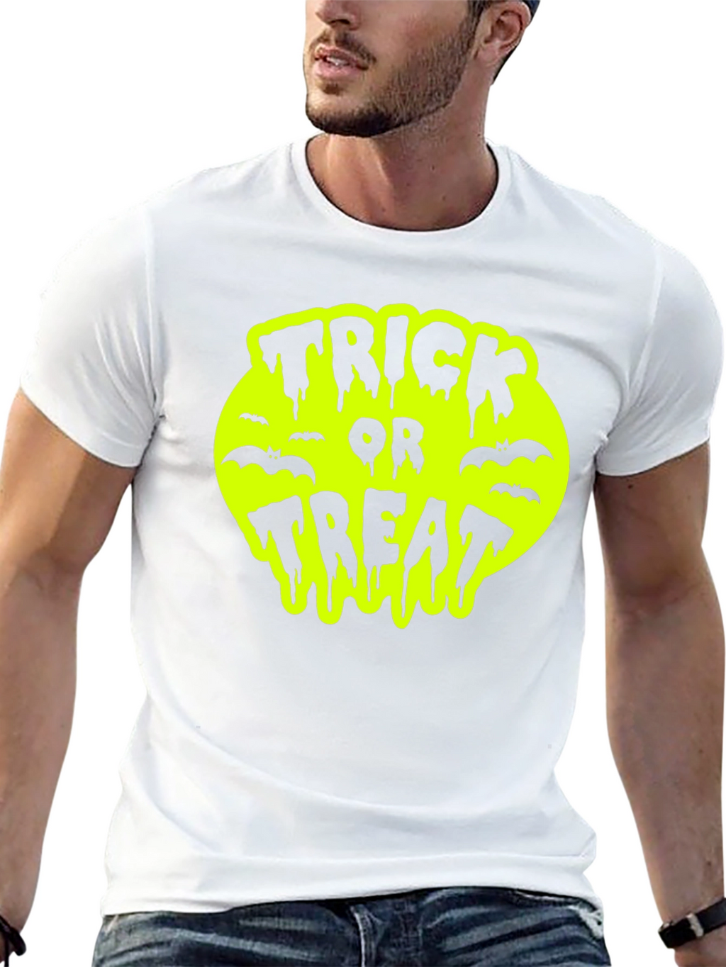 Halloween Trick or Treat Graphic Tee