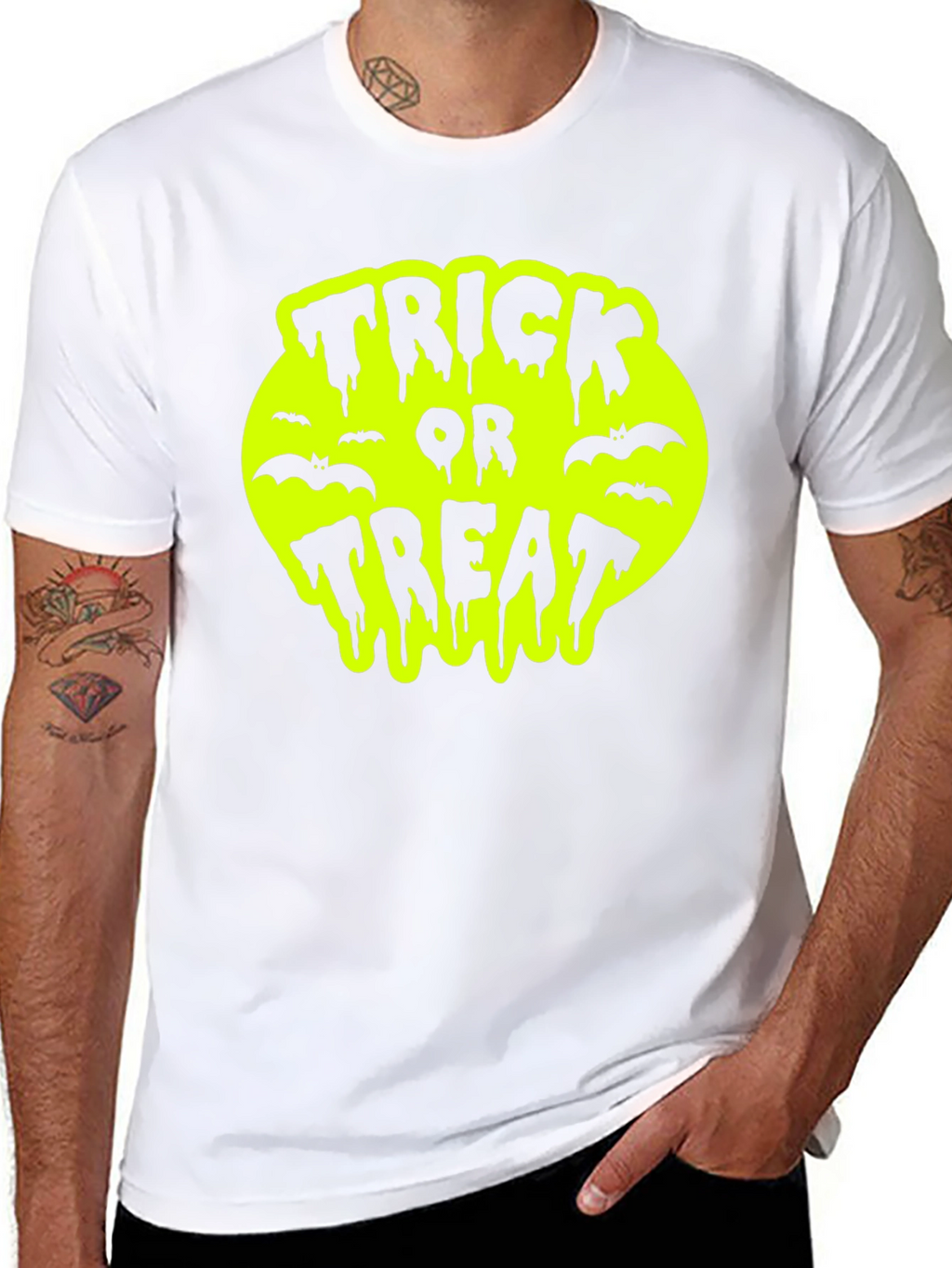 Halloween Trick or Treat Graphic Tee