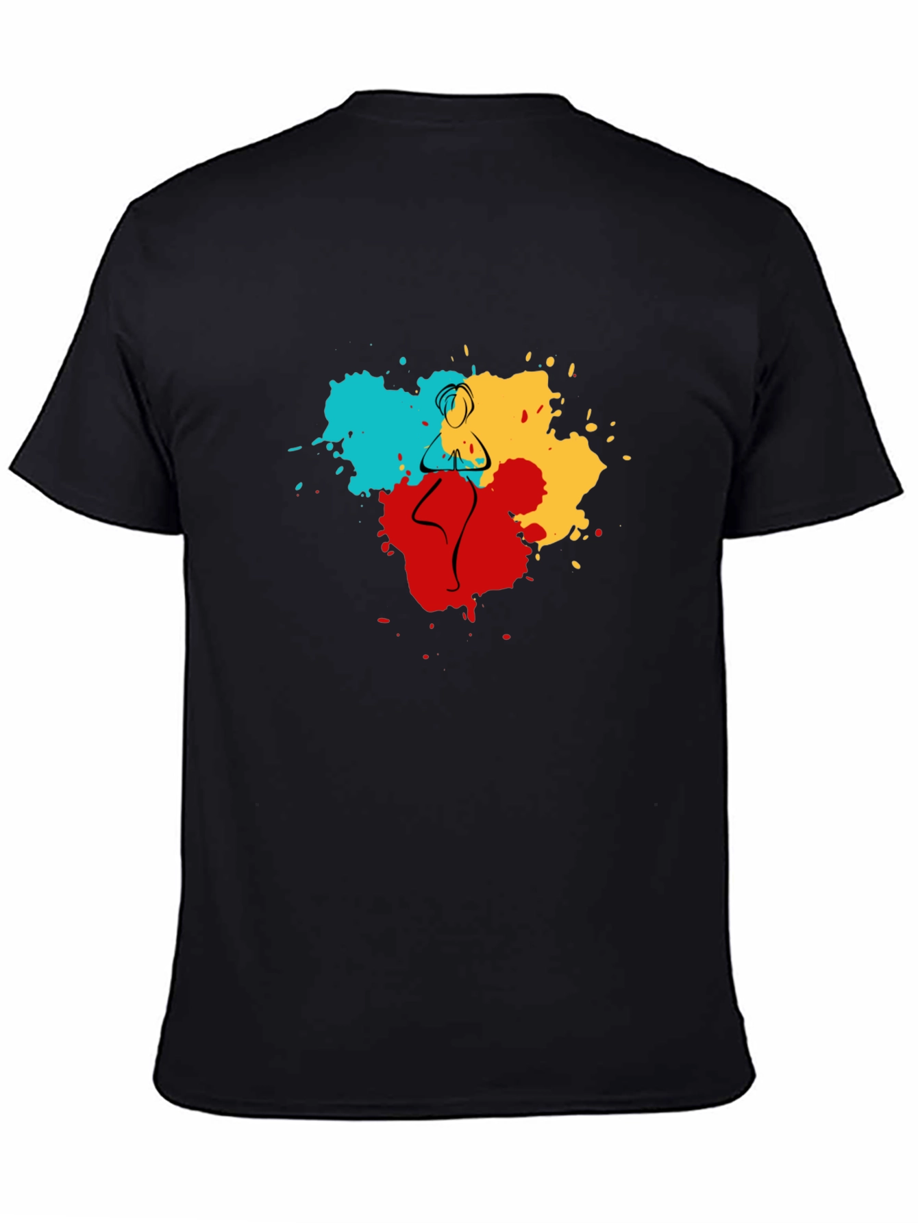 Yoga Pose Art T-Shirt