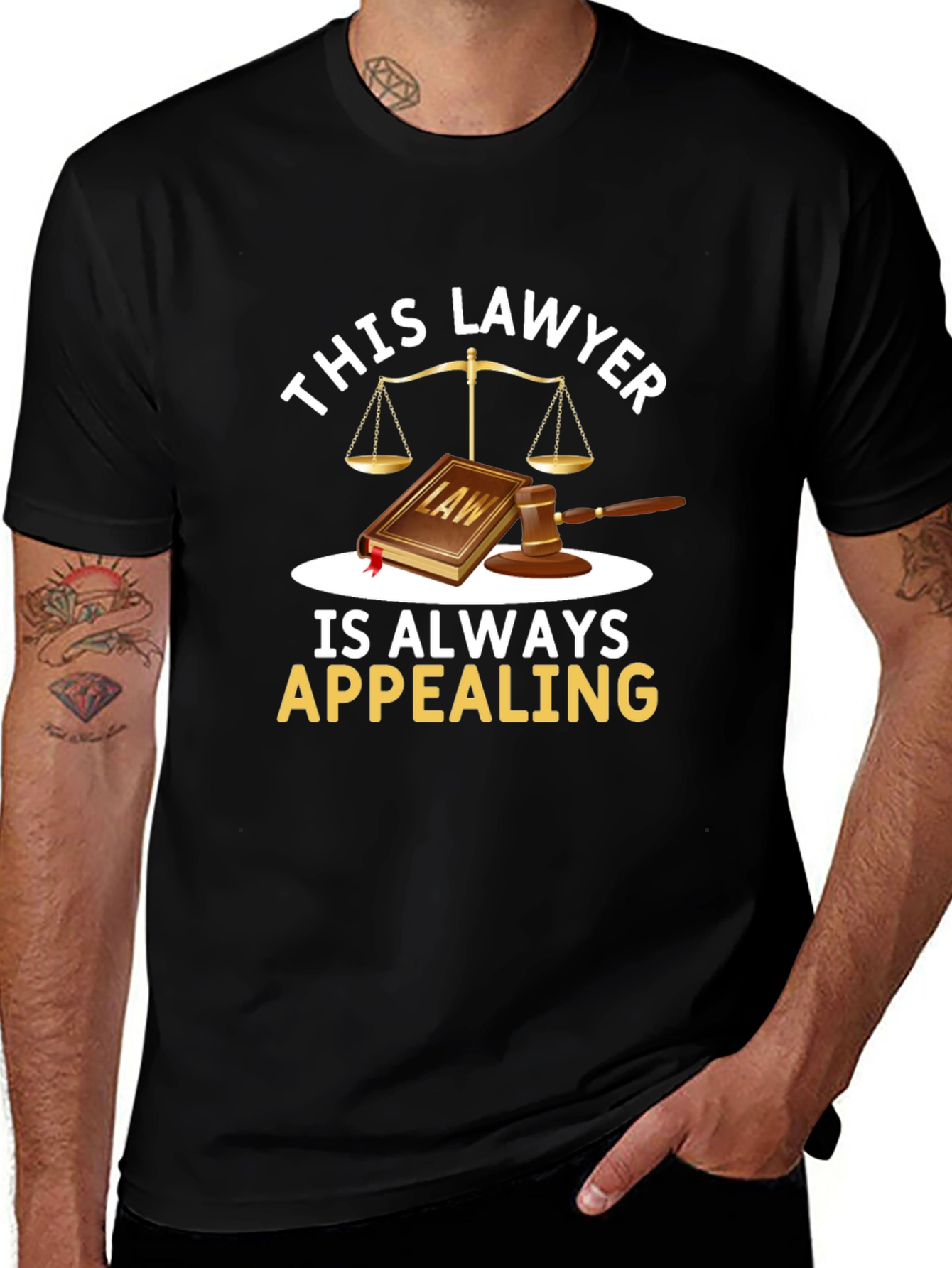 Lawyer Pun T-Shirt - Always Appealing Attorney Gift