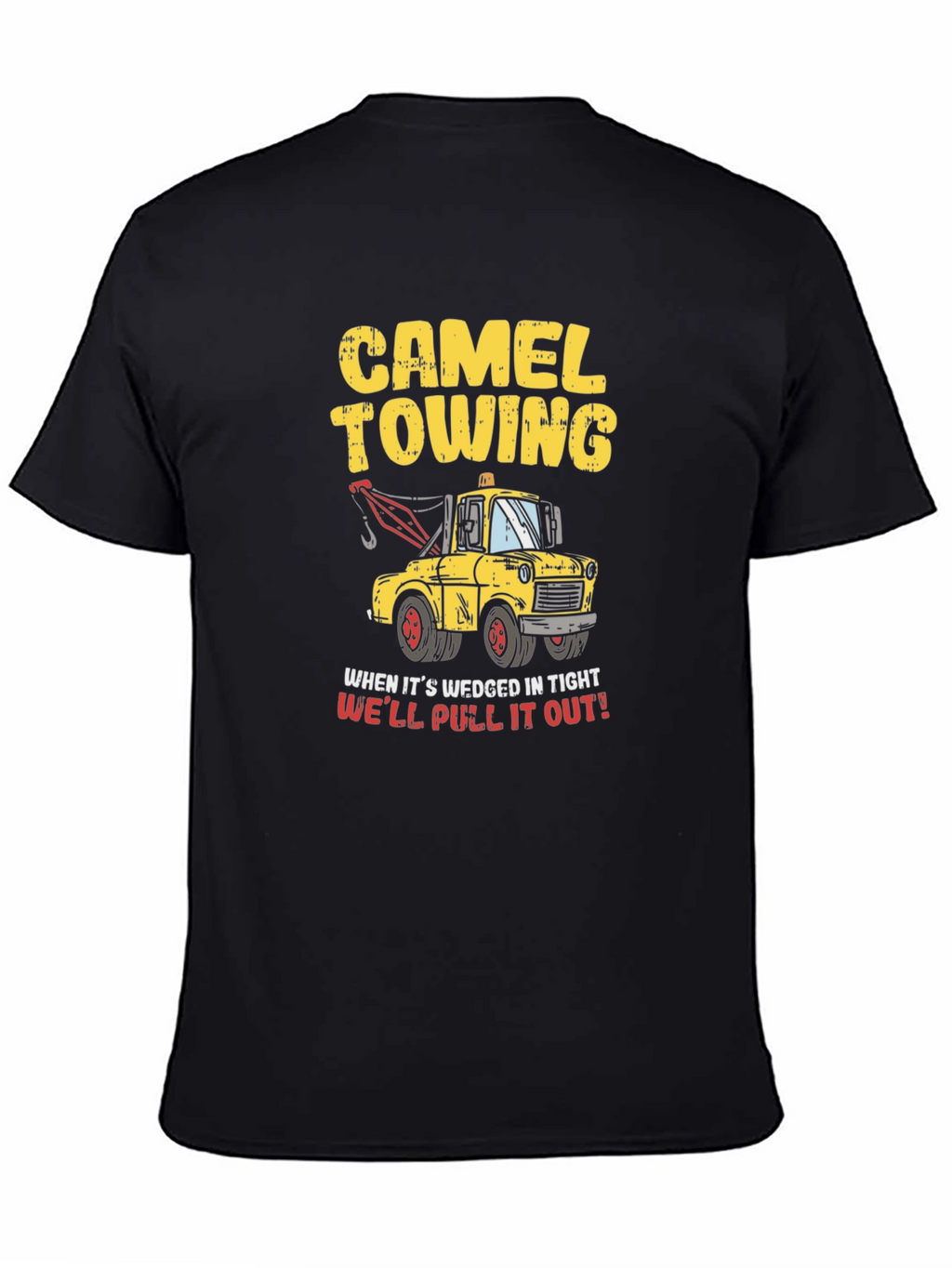 Camel Towing T-Shirt: Funny Automotive Humor