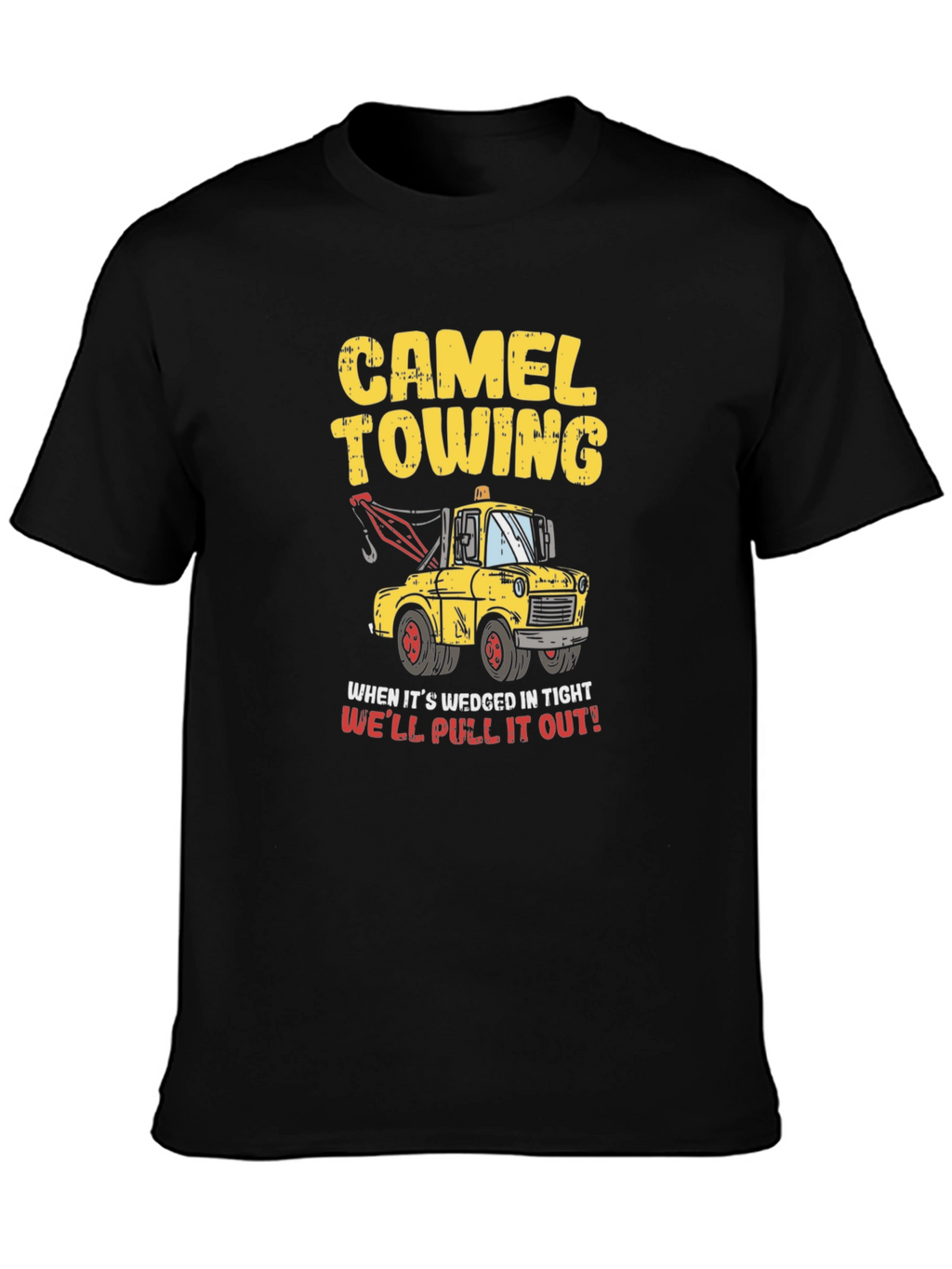 Camel Towing T-Shirt: Funny Automotive Humor