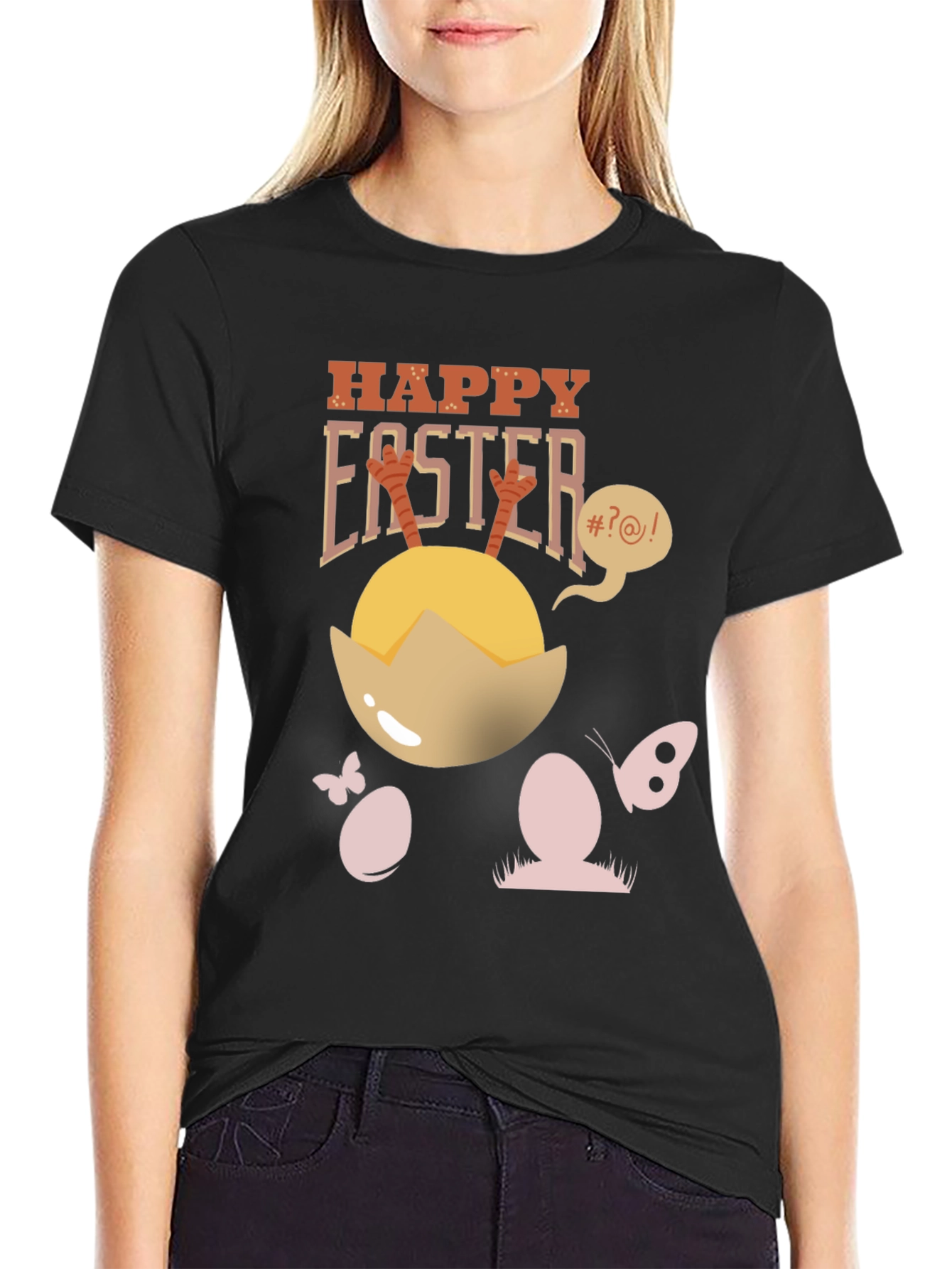 Happy Easter Chick Tee - Easter Egg Hatch