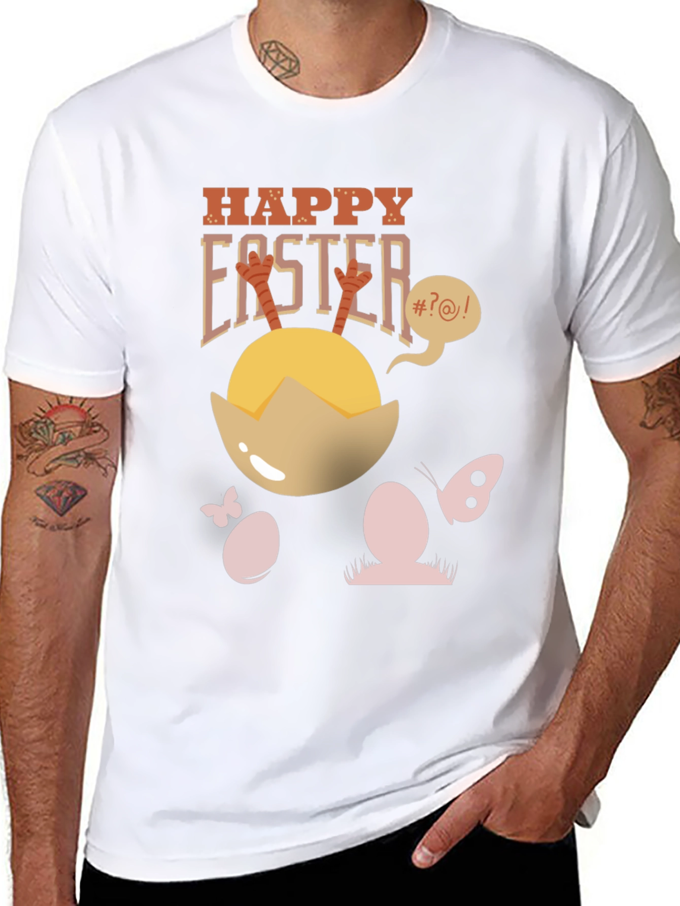 Happy Easter Chick Tee - Easter Egg Hatch
