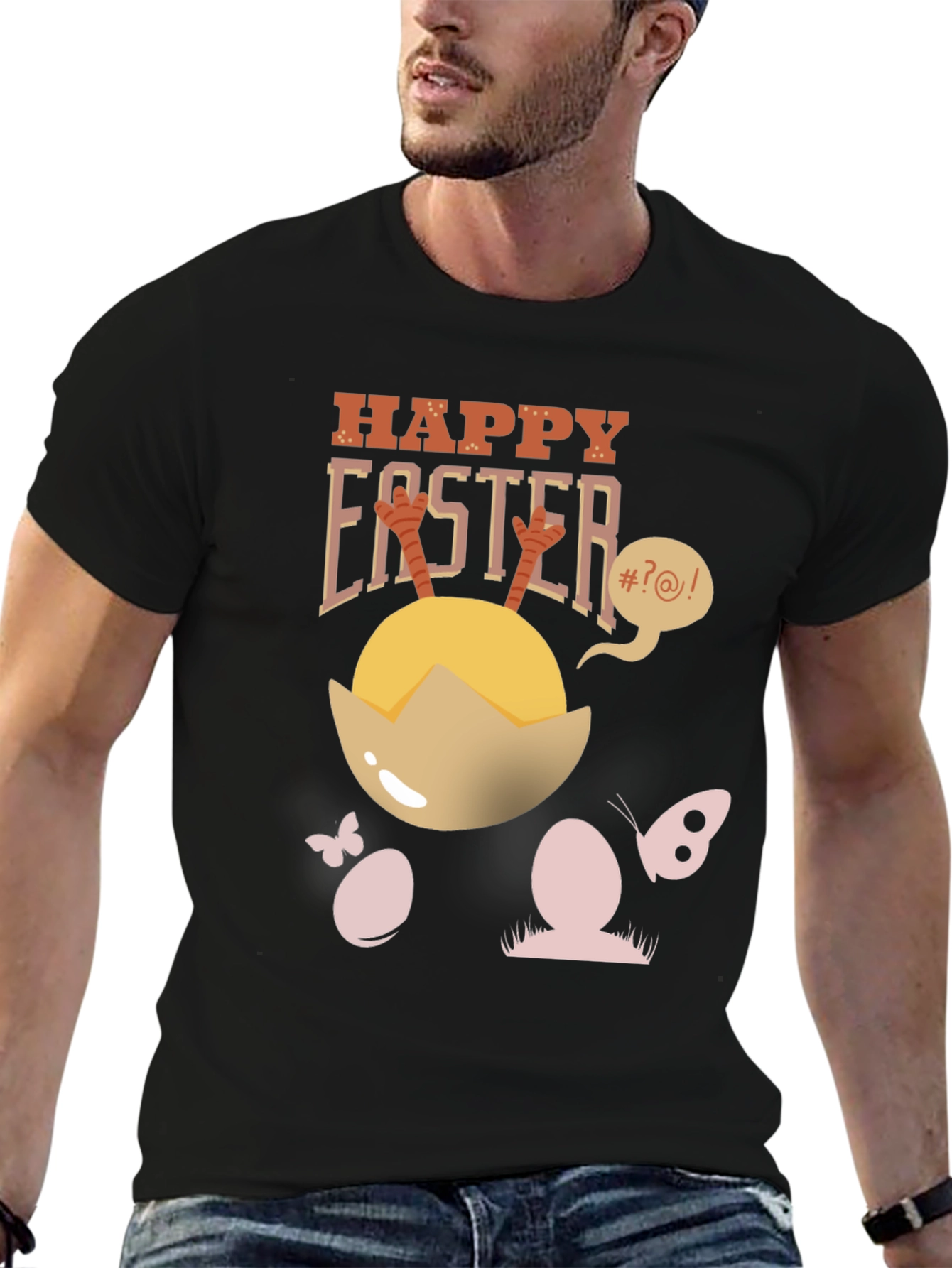 Happy Easter Chick Tee - Easter Egg Hatch