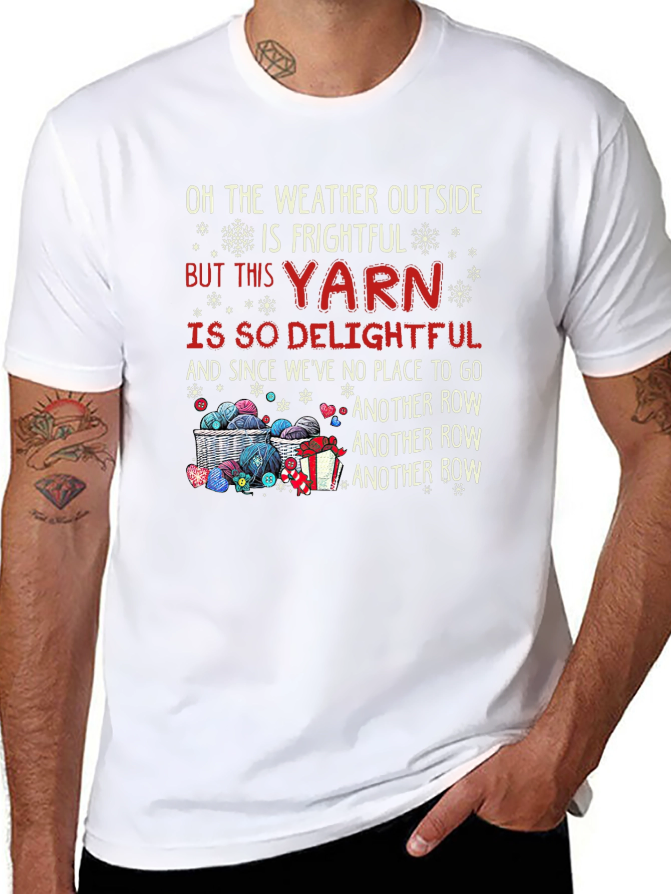 Frightful Weather Delightful Yarn T-Shirt
