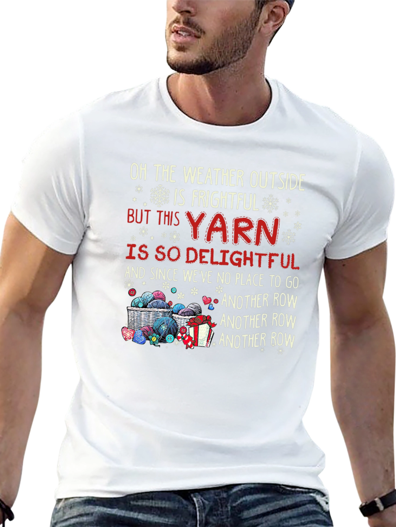 Frightful Weather Delightful Yarn T-Shirt