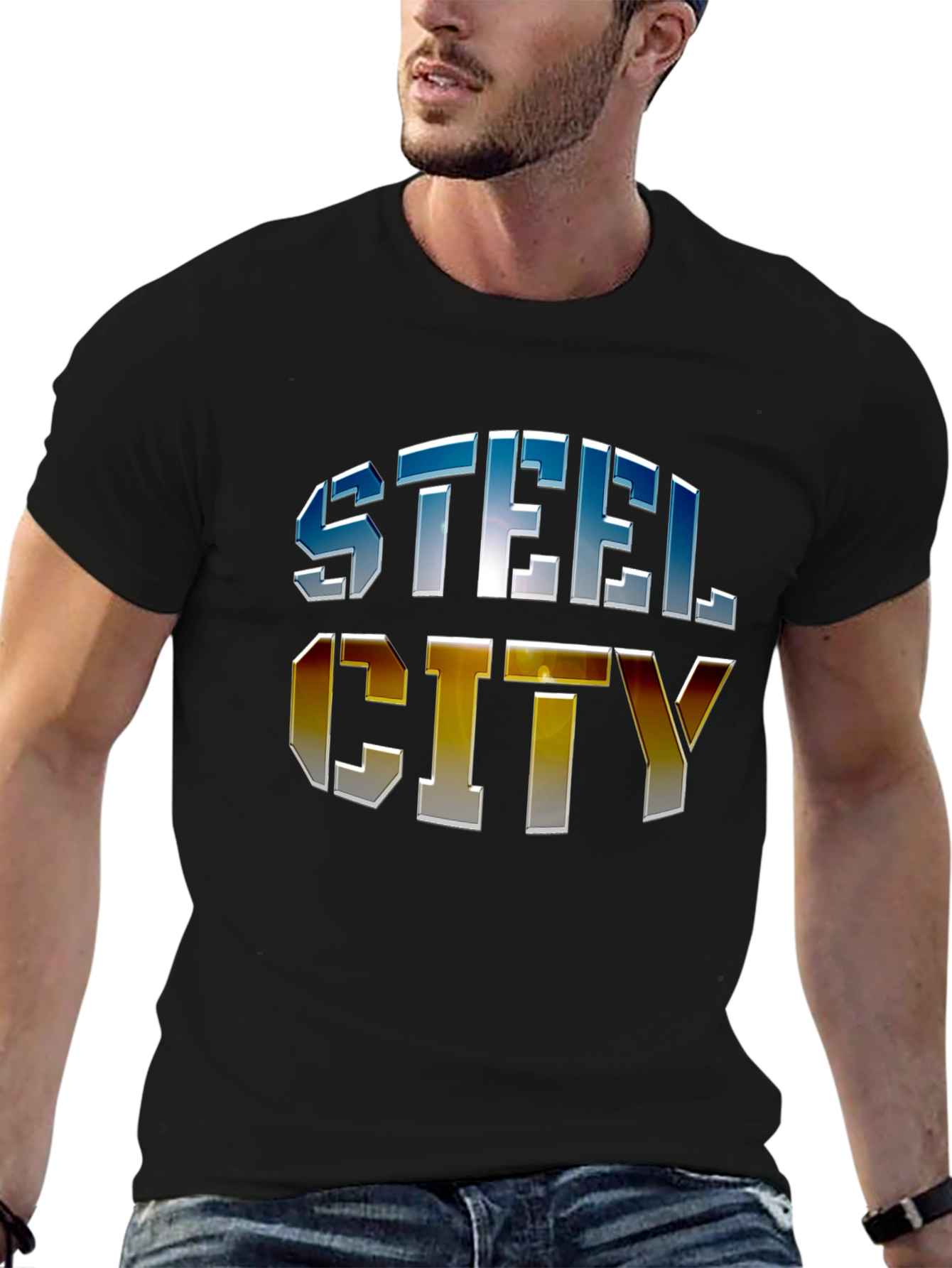 Steel City T-Shirt - Black