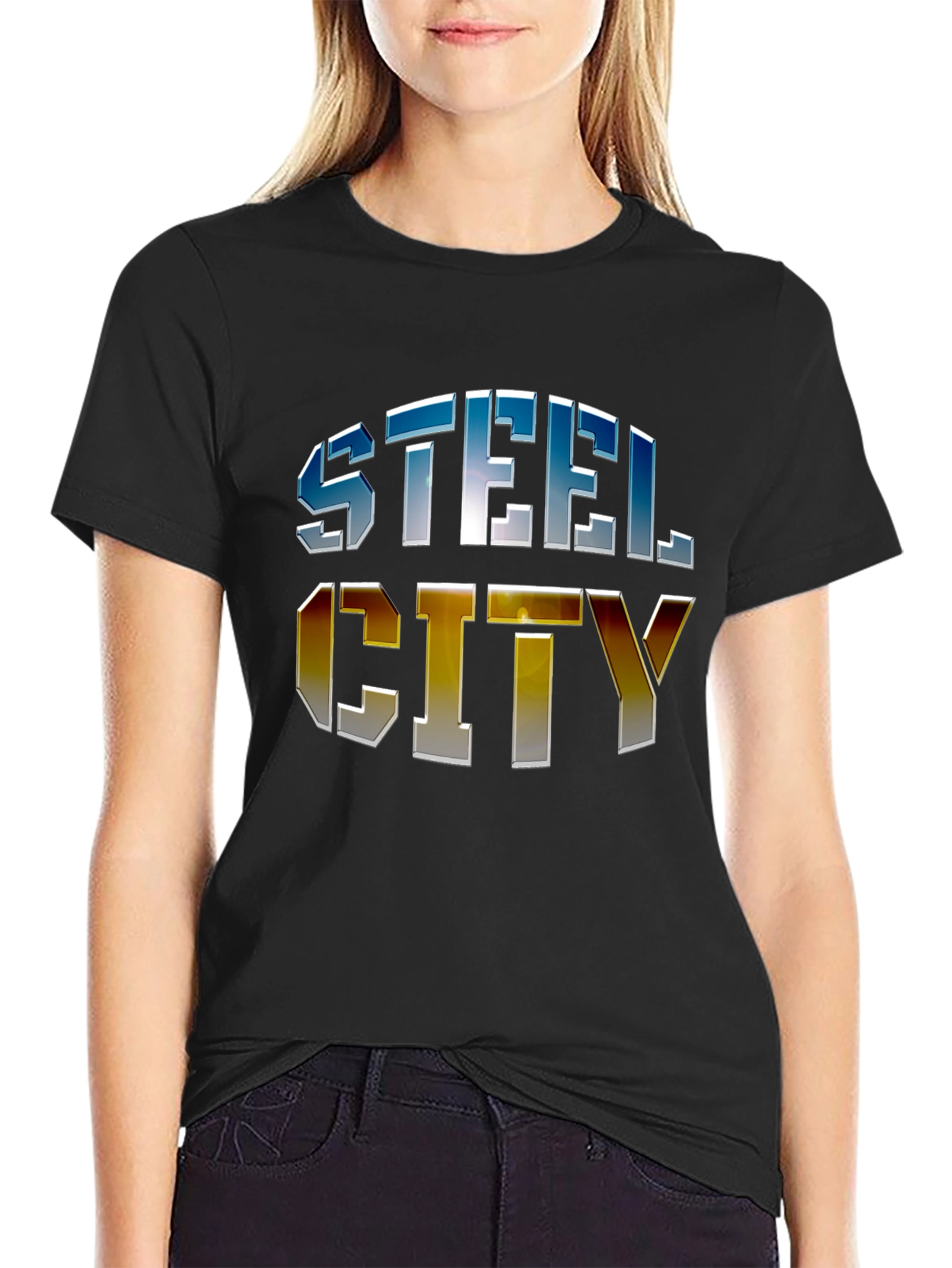 Steel City T-Shirt - Black